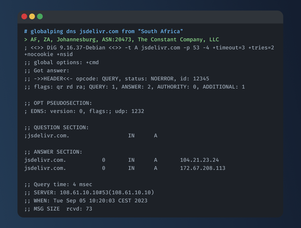 global-dns-check