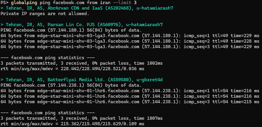 Explore global internet censorship with network testing