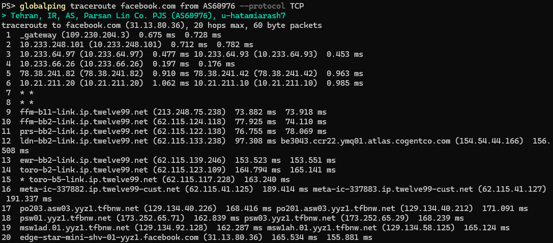 Explore global internet censorship with network testing