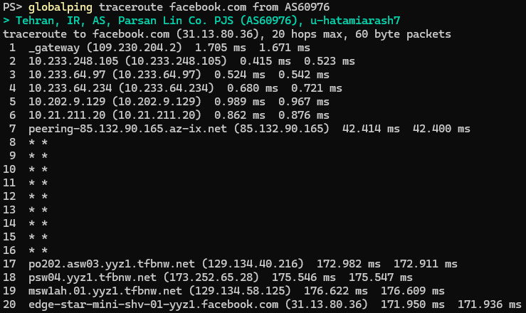 Explore global internet censorship with network testing