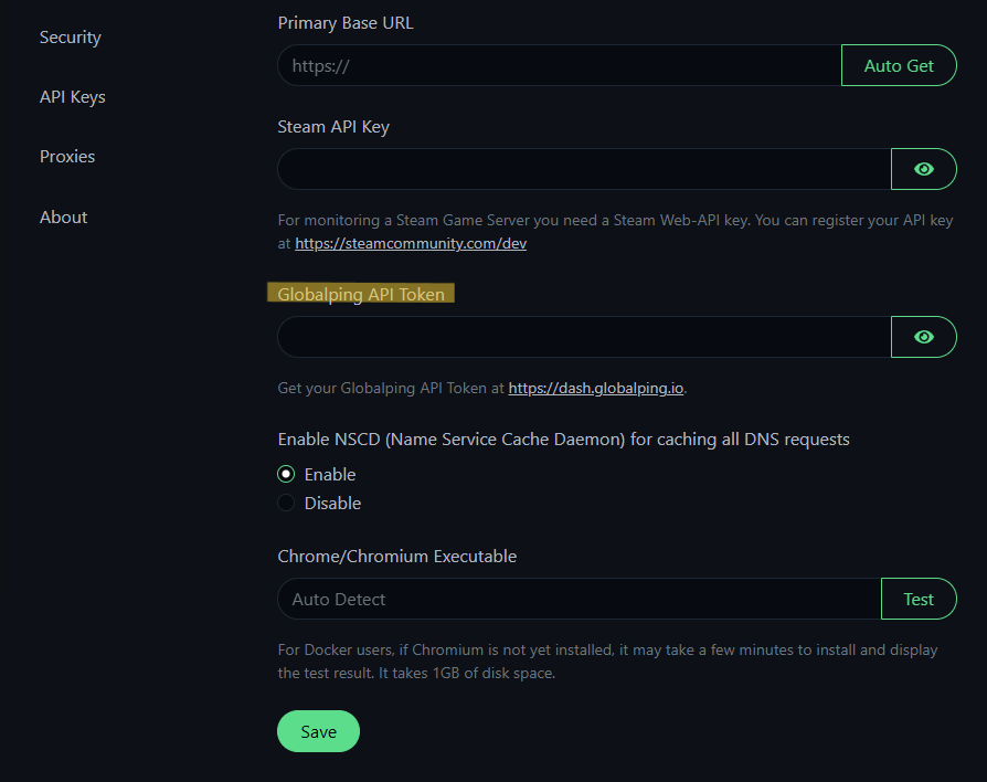 You can add the Globalping API token in the Uptime Kuma settings to make use of your increased rate limits.