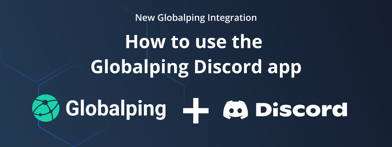 Network troubleshooting in Discord made easy with Globalping